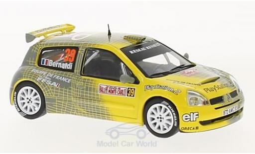 Renault Clio 1/43 SpecialC S1600 No.39 Rallye WM Rallye Monte Carlo 2004 N.Bernardi/D.Giraudet ohne Vitrine modellautos