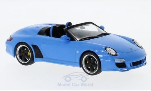 Porsche 997 Speedster 1/43 SpecialC 911 Speedster blau 2010 911 Collection modellautos