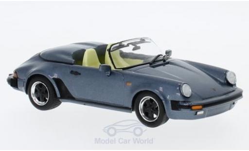 Modellautos Porsche 930 Speedster 1/43 SpecialC 911 Speedster mettalic blau 1989 911 Collection Porsche 930 Speedster 1/43 SpecialC 911 Speedster mettalic blau 1989 911 Collection modellautos