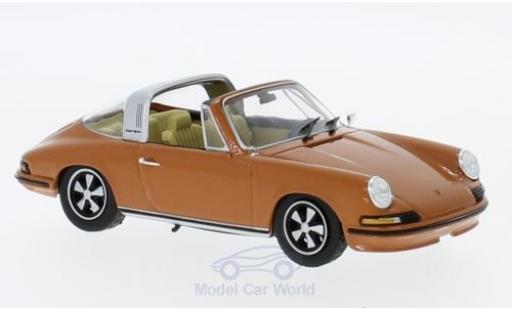 Porsche 911 Targa 1/43 SpecialC Targa orange 1973 Collection modellautos
