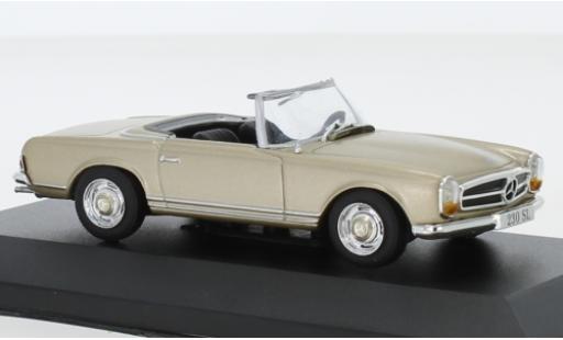 Modellautos Mercedes 230 1/43 SpecialC SL mettalic beige 1963 ohne Vitrine Mercedes 230 1/43 SpecialC SL mettalic beige 1963 ohne Vitrine modellautos