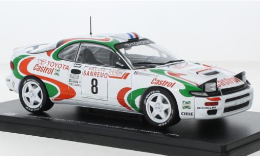 Modellautos Toyota Celica 1/24 SpecialC .-119 (ST185) Turbo No.8 Castrol Rallye WM Rallye San Remo 1994 Toyota Celica 1/24 SpecialC .-119 (ST185) Turbo No.8 Castrol Rallye WM Rallye San Remo 1994 modellautos