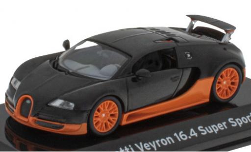 Modellautos Bugatti Veyron 1/43 SpecialC 16.4 Super Sport schwarz/orange 2010 Bugatti Veyron 1/43 SpecialC 16.4 Super Sport schwarz/orange 2010 modellautos