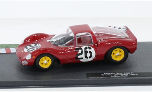 Modellautos Ferrari Dino 1/43 SpecialC .-125 206 P RHD No.26 Trento-Bordone 1965 Ferrari Dino 1/43 SpecialC .-125 206 P RHD No.26 Trento-Bordone 1965 modellautos