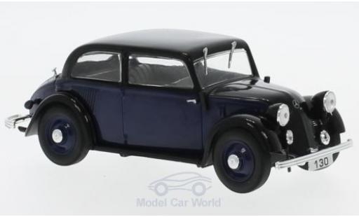 Modellautos Mercedes 130 1/43 SpecialC (W23) blau/schwarz 1934 ohne Vitrine Mercedes 130 1/43 SpecialC (W23) blau/schwarz 1934 ohne Vitrine modellautos