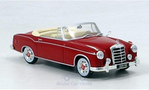 Modellautos Mercedes 220 1/43 SpecialC SE Cabriolet rot 1958 ohne Vitrine Mercedes 220 1/43 SpecialC SE Cabriolet rot 1958 ohne Vitrine modellautos