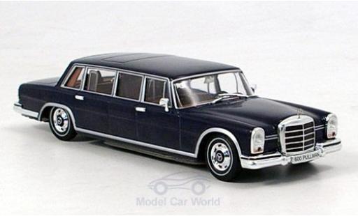 Modellautos Mercedes 600 1/43 SpecialC Pullman (W100) blau 1963 ohne Vitrine Mercedes 600 1/43 SpecialC Pullman (W100) blau 1963 ohne Vitrine modellautos