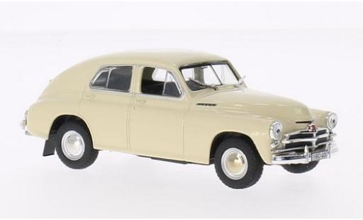 Modellautos Gaz M20 1/43 SpecialC GAZ Pobeda beige sans Vitrine Gaz M20 1/43 SpecialC GAZ Pobeda beige sans Vitrine modellautos