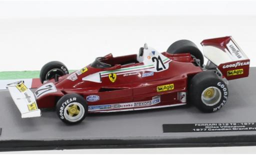Ferrari 312 1/43 SpecialC T2 No.21 Formel 1 GP Kanada 1977 modellautos