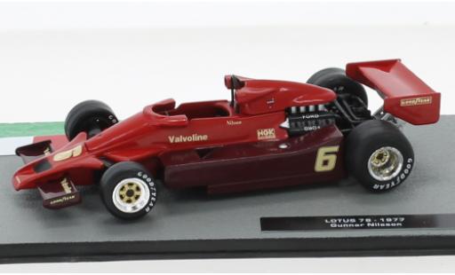Modellautos Lotus 78 1/43 SpecialC No.6 Formel 1 1977 Lotus 78 1/43 SpecialC No.6 Formel 1 1977 modellautos