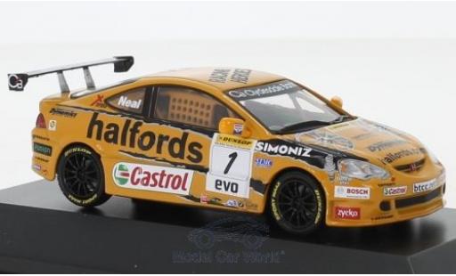 Modellautos Honda Integra 1/43 SpecialC Type-R RHD No.1 Team Halfords BTCC 2006 M.Neal Honda Integra 1/43 SpecialC Type-R RHD No.1 Team Halfords BTCC 2006 M.Neal modellautos