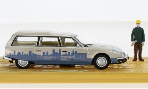 Citroen CX 1/43 SpecialC Break Patrice Robert Architecte mit Figur ohne Vitrine modellautos