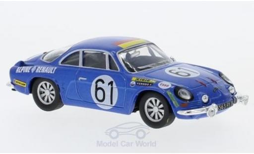 Modellautos Alpine A110 1/18 SpecialC Renault No.61 24h Le Mans 1968 J.Bourdon/M.Nussbaumer ohne Vitrine Alpine A110 1/18 SpecialC Renault No.61 24h Le Mans 1968 J.Bourdon/M.Nussbaumer ohne Vitrine modellautos