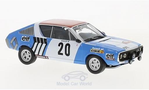 Modellautos Renault 17 1/43 SpecialC Gordini No.20 Rallye WM Rallye Monte Carlo 1975 J.F.Piot/J.De Alexandris ohne Vitrine Renault 17 1/43 SpecialC Gordini No.20 Rallye WM Rallye Monte Carlo 1975 J.F.Piot/J.De Alexandris ohne Vitrine modellautos