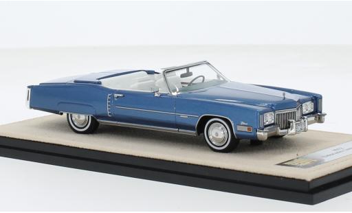 Modellautos Cadillac Eldorado 1/18 Stamp Models Cabriolet metallise blau 1972 1:18 Cadillac Eldorado 1/18 Stamp Models Cabriolet metallise blau 1972 1:18 modellautos