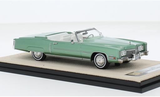 Modellautos Cadillac Eldorado 1/18 Stamp Models Cabriolet metallise grün 1972 1:18 Cadillac Eldorado 1/18 Stamp Models Cabriolet metallise grün 1972 1:18 modellautos