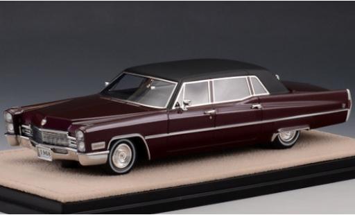 Modellautos Cadillac Fleetwood 1/43 Stamp Models 75 Limousine mettalic violett/matt-schwarz 1968 Cadillac Fleetwood 1/43 Stamp Models 75 Limousine mettalic violett/matt-schwarz 1968 modellautos