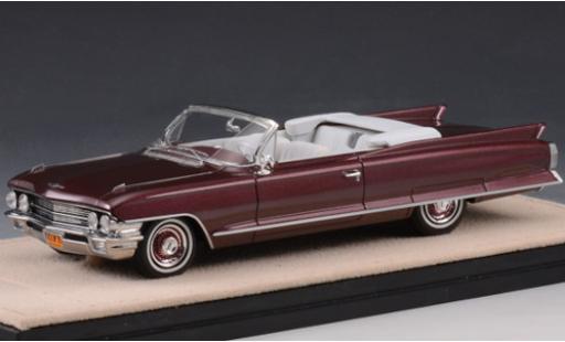 Modellautos Cadillac Series 62 1/43 Stamp Models Cabrio mettalic rot 1962 Cadillac Series 62 1/43 Stamp Models Cabrio mettalic rot 1962 modellautos