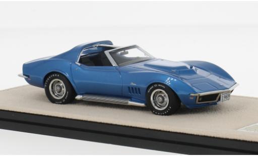 Modellautos Chevrolet Corvette 1/43 Stamp Models L88 blau 1969 1:43 Chevrolet Corvette 1/43 Stamp Models L88 blau 1969 1:43 modellautos
