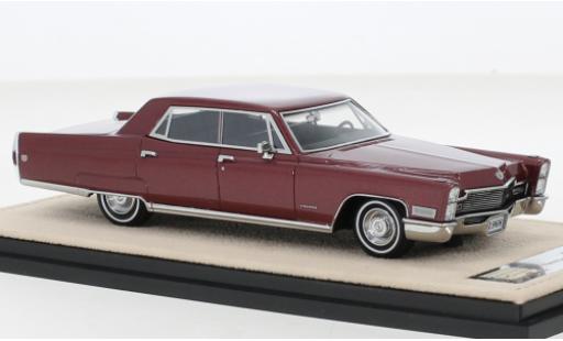Modellautos Cadillac Fleetwood 1/43 Stamp Models 60 Special metallise rouge 1968 Cadillac Fleetwood 1/43 Stamp Models 60 Special metallise rouge 1968 modellautos