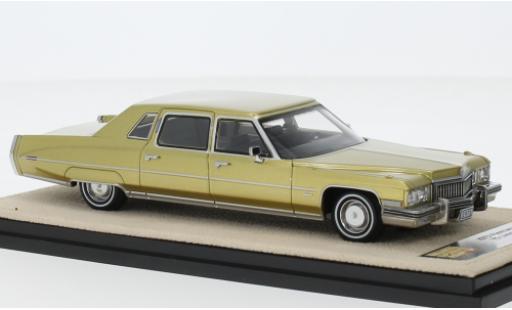 Modellautos Cadillac Fleetwood 1/43 Stamp Models 75 Limousine doré 1973 Cadillac Fleetwood 1/43 Stamp Models 75 Limousine doré 1973 modellautos