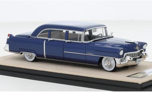 Modellautos Cadillac Fleetwood 1/43 Stamp Models 75 Limousine metallise bleu foncé 1955 Cadillac Fleetwood 1/43 Stamp Models 75 Limousine metallise bleu foncé 1955 modellautos