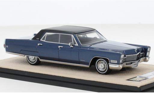 Modellautos Cadillac Fleetwood 1/43 Stamp Models Brougham metallise bleu/noire 1968 Cadillac Fleetwood 1/43 Stamp Models Brougham metallise bleu/noire 1968 modellautos