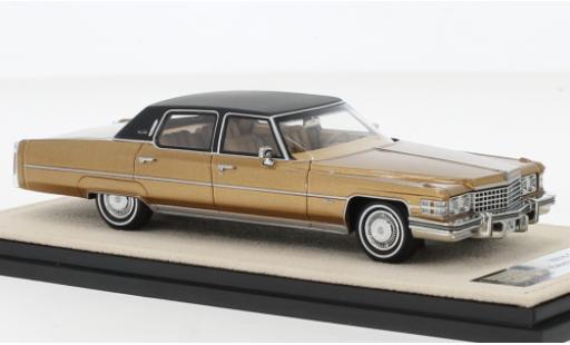 Modellautos Cadillac Fleetwood 1/43 Stamp Models Brougham metallise braun 1974 Cadillac Fleetwood 1/43 Stamp Models Brougham metallise braun 1974 modellautos
