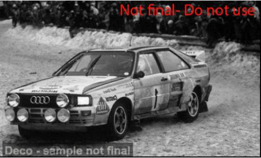 Modellautos Audi Quattro 1/18 Sun Star A2 Rallye Monte-Carlo 1984 #1 1:18 Audi Quattro 1/18 Sun Star A2 Rallye Monte-Carlo 1984 #1 1:18 modellautos