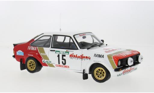 Modellautos Ford Escort 1/18 Sun Star Mk II RS 1800 No.15 Rallye WM Rallye Portugal 1983 1:18 Ford Escort 1/18 Sun Star Mk II RS 1800 No.15 Rallye WM Rallye Portugal 1983 1:18 modellautos
