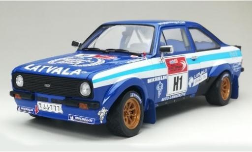 Modellautos Ford Escort 1/18 Sun Star MkII RS1800 Latvala Motorpsort Historic Rally Sport Rallye Estonia 2012 J-M.Latvala/A.Sairanen Ford Escort 1/18 Sun Star MkII RS1800 Latvala Motorpsort Historic Rally Sport Rallye Estonia 2012 J-M.Latvala/A.Sairanen modellautos