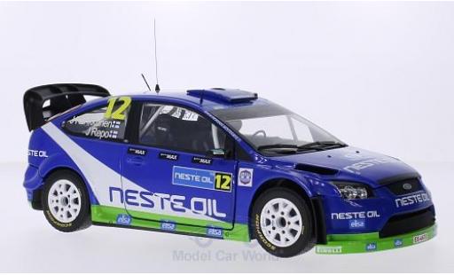 Ford Focus 1/18 Sun Star RS WRC08 No.12 M-Sport Neste Oil Rally Finnland 2010 J.Kankkunen/J.Repo modellautos