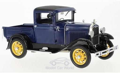 Modellautos Ford Model A 1/18 Sun Star Pick Up blau/schwarz 1931 Ford Model A 1/18 Sun Star Pick Up blau/schwarz 1931 modellautos