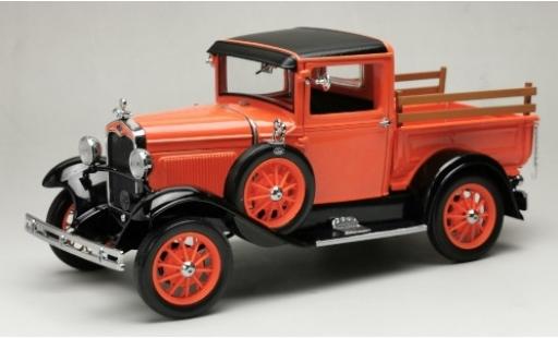 Modellautos Ford Model A 1/18 Sun Star Pick Up orange/schwarz 1931 Ford Model A 1/18 Sun Star Pick Up orange/schwarz 1931 modellautos