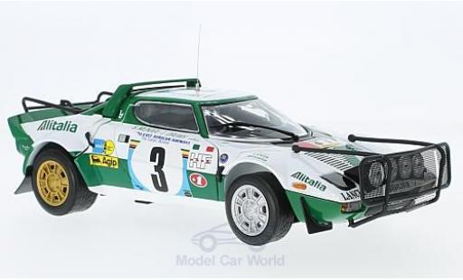Modellautos Lancia Stratos 1/18 Sun Star HF Rally No.3 Rallye WM Safari Rallye 1975 S.Munari/L.Drews Lancia Stratos 1/18 Sun Star HF Rally No.3 Rallye WM Safari Rallye 1975 S.Munari/L.Drews modellautos