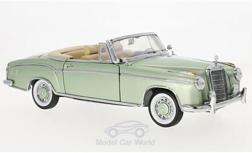 Modellautos Mercedes 220 SE 1/18 Sun Star SE Cabriolet mettalic grün 1958 Mercedes 220 SE 1/18 Sun Star SE Cabriolet mettalic grün 1958 modellautos