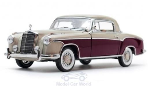 Modellautos Mercedes 220 1/18 Sun Star SE Coupe beige/rot 1959 Mercedes 220 1/18 Sun Star SE Coupe beige/rot 1959 modellautos