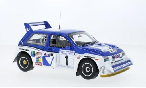 MG Metro 1/18 Sun Star 6R4 No.1 Rallye Manx 1986 1:18 modellautos
