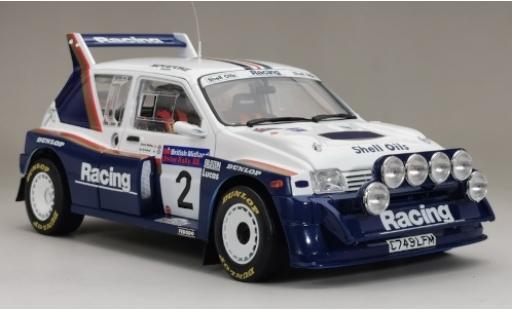 Modellautos MG Metro 1/18 Sun Star 6R4 RHD No.2 Rothmans Racing British Midland Ulster Rallye 1986 J.McRae/I.Grindrod MG Metro 1/18 Sun Star 6R4 RHD No.2 Rothmans Racing British Midland Ulster Rallye 1986 J.McRae/I.Grindrod modellautos
