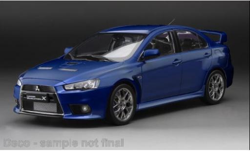 Mitsubishi Lancer 1/18 Sun Star Evolution X metallise blau 1:18 modellautos