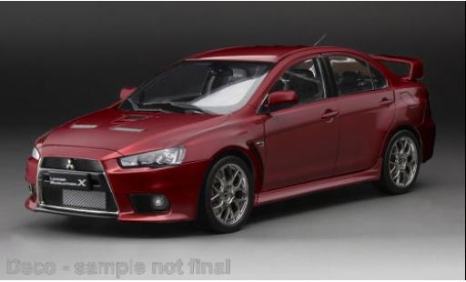 Mitsubishi Lancer 1/18 Sun Star Evolution X metallise rot 1:18 modellautos