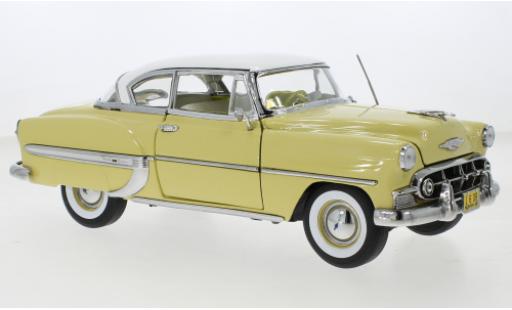 Chevrolet Bel Air 1/18 Sun Star Hardtop Coupe gelb/weiss 1953 modellautos
