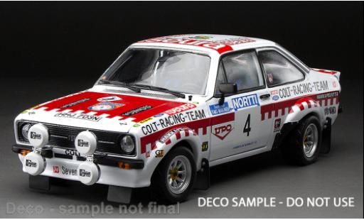 Modellautos Ford Escort 1/18 Sun Star Mk II RS 1800 No.4 Rallye WM 1000 Lakes Rallye 1975 Ford Escort 1/18 Sun Star Mk II RS 1800 No.4 Rallye WM 1000 Lakes Rallye 1975 modellautos