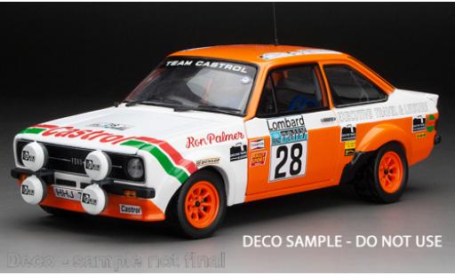 Modellautos Ford Escort 1/18 Sun Star Mk II RS 1800 RHD No.28 Rallye WM RAC Rallye 1978 Ford Escort 1/18 Sun Star Mk II RS 1800 RHD No.28 Rallye WM RAC Rallye 1978 modellautos