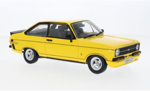Modellautos Ford Escort 1/18 Sun Star MkII Mexico jaune RHD 1976 Ford Escort 1/18 Sun Star MkII Mexico jaune RHD 1976 modellautos