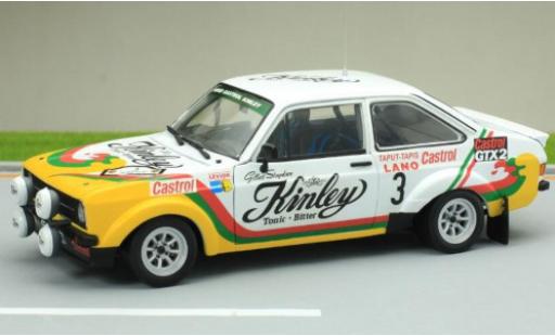 Modellautos Ford Escort 1/18 Sun Star MkII RS1800 No.3 Kinley Rally Ypern 1978 Ford Escort 1/18 Sun Star MkII RS1800 No.3 Kinley Rally Ypern 1978 modellautos