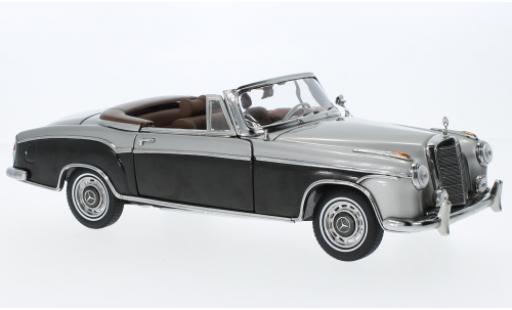 Mercedes 220 1/18 Sun Star SE cabriolet (W128) gris/grau 1960 modellautos
