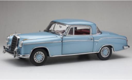 Modellautos Mercedes CLA 1/18 Sun Star 220 SE Coupe (W128) mettalic bleu clair 1958 Mercedes CLA 1/18 Sun Star 220 SE Coupe (W128) mettalic bleu clair 1958 modellautos