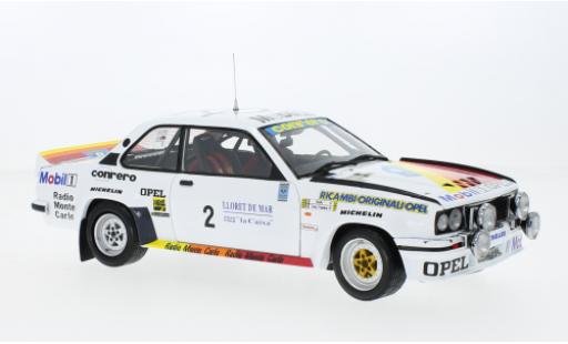 Modellautos Opel Ascona 1/18 Sun Star B 400 No.2 Conrero Squadra Corse Rallye WM Rally Costa Brava 1982 Opel Ascona 1/18 Sun Star B 400 No.2 Conrero Squadra Corse Rallye WM Rally Costa Brava 1982 modellautos