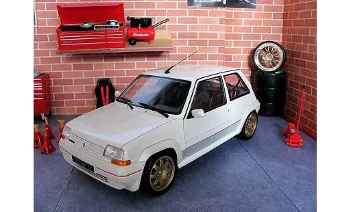 Renault 5 Phase 1 1/18 Norev GT Turbo 1 weiss jantes clio williams modellautos